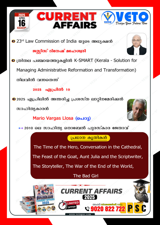 CURRENT AFFAIRS